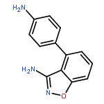 1,2-Benzisoxazol-3-amine, 4-(4-aminophenyl)-