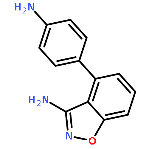 1,2-Benzisoxazol-3-amine, 4-(4-aminophenyl)-