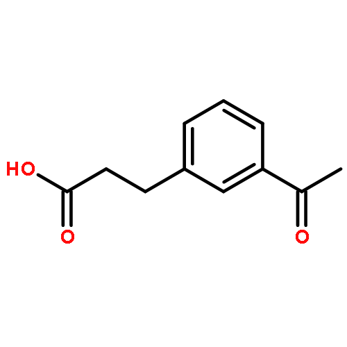 Benzenepropanoic acid, 3-acetyl-