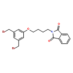 2-(4-(3,5-bis(bromomethyl)phenoxy)butyl)isoindoline-1,3-dione