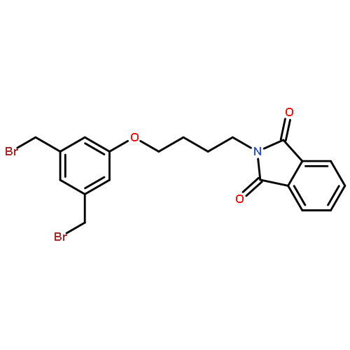 2-(4-(3,5-bis(bromomethyl)phenoxy)butyl)isoindoline-1,3-dione