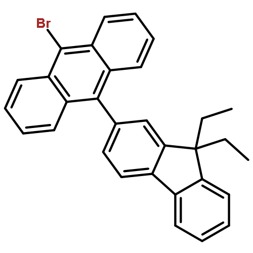 Anthracene, 9-bromo-10-(9,9-diethyl-9H-fluoren-2-yl)-