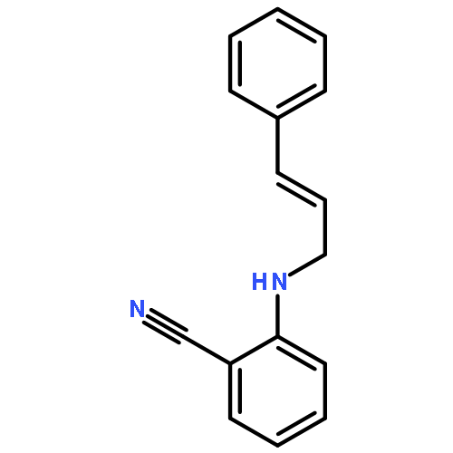 Benzonitrile, 2-[[(2E)-3-phenyl-2-propenyl]amino]-