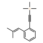 Silane, trimethyl[[2-(2-methyl-1-propenyl)phenyl]ethynyl]-