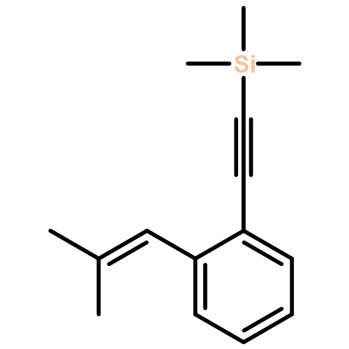 Silane, trimethyl[[2-(2-methyl-1-propenyl)phenyl]ethynyl]-