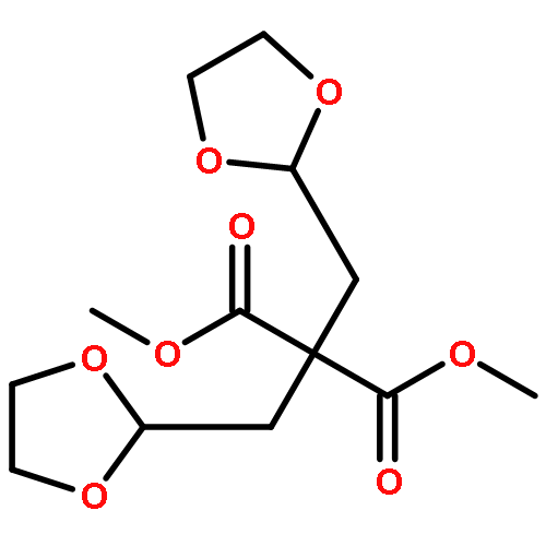 Propanedioic acid, bis(1,3-dioxolan-2-ylmethyl)-, dimethyl ester