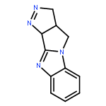 Pyrazolo[3',4':3,4]pyrrolo[1,2-a]benzimidazole, 3,3a,4,10b-tetrahydro-