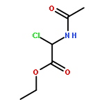 Acetic acid, (acetylamino)chloro-, ethyl ester