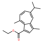 1-AZULENECARBOXYLIC ACID, 3,8-DIMETHYL-5-(1-METHYLETHYL)-, ETHYL ESTER