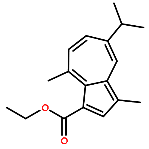 1-AZULENECARBOXYLIC ACID, 3,8-DIMETHYL-5-(1-METHYLETHYL)-, ETHYL ESTER