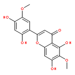 2',4',5,7-tetrahydroxy-5',6-dimethoxyflavone