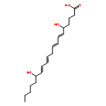 6,8,11,13-Eicosatetraenoic acid, 5,15-dihydroxy-