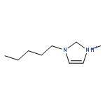 1H-Imidazolium, 1-methyl-3-pentyl-