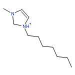 1H-IMIDAZOLIUM, 1-HEPTYL-3-METHYL-