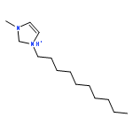 1H-Imidazolium, 1-decyl-3-methyl-