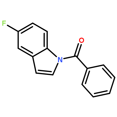 1H-Indole, 1-benzoyl-5-fluoro-