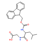 Glycine, N-[N-[(9H-fluoren-9-ylmethoxy)carbonyl]-L-leucyl]-