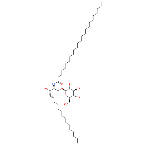 1-O-(β-D-Glucopyranosyl)-N-tetracosanoylsphingosine