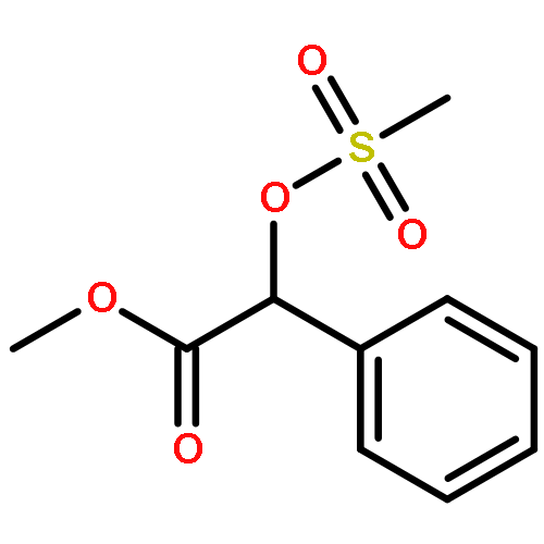 Benzeneacetic acid, a-[(methylsulfonyl)oxy]-, methyl ester