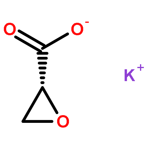 Oxiranecarboxylic acid, potassium salt, (2R)-