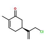 2-Cyclohexen-1-one, 5-[1-(chloromethyl)ethenyl]-2-methyl-, (5S)-