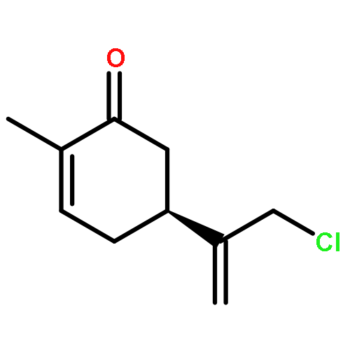 2-Cyclohexen-1-one, 5-[1-(chloromethyl)ethenyl]-2-methyl-, (5S)-