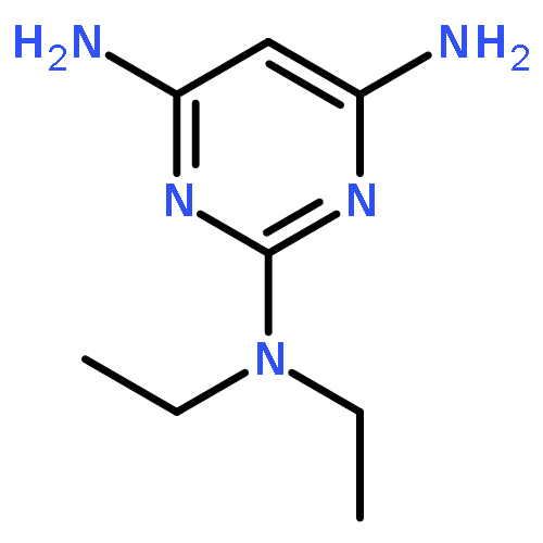 2,4,6-PYRIMIDINETRIAMINE, N2,N2-DIETHYL-