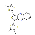 1,3-Dithiol-1-ium, 2,2'-thieno[3,4-b]quinoxaline-1,3-diylbis[4,5-dimethyl-