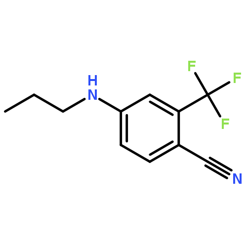 Benzonitrile, 4-(propylamino)-2-(trifluoromethyl)-