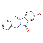 1H-Isoindole-1,3(2H)-dione, 5-bromo-2-(phenylmethyl)-