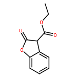 3-Benzofurancarboxylic acid, 2,3-dihydro-2-oxo-, ethyl ester