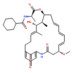 D-Alanine,N-(cyclohexylcarbonyl)-,(5R,6E,8E,10E,13S,14R,15R,16Z)-15-hydroxy-5-methoxy-14,16-dimethyl-3,22,24-trioxo-2-azabicyclo[18.3.1]tetracosa-6,8,10,16,20,23-hexaen-13-ylester