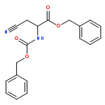 Benzyl 3-cyano-2-(phenylmethoxycarbonylamino)propanoate