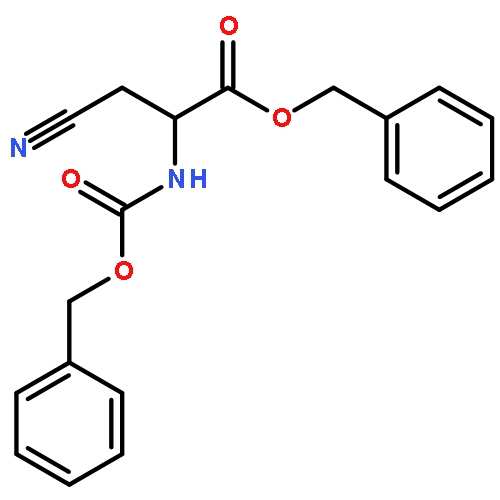 Benzyl 3-cyano-2-(phenylmethoxycarbonylamino)propanoate