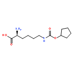 L-Lysine, N6-[(cyclopentyloxy)carbonyl]-