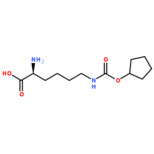 L-Lysine, N6-[(cyclopentyloxy)carbonyl]-