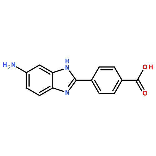 Benzoic acid, 4-(5-amino-1H-benzimidazol-2-yl)-