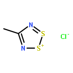 1,2,3,5-Dithiadiazol-1-ium, 4-methyl-, chloride