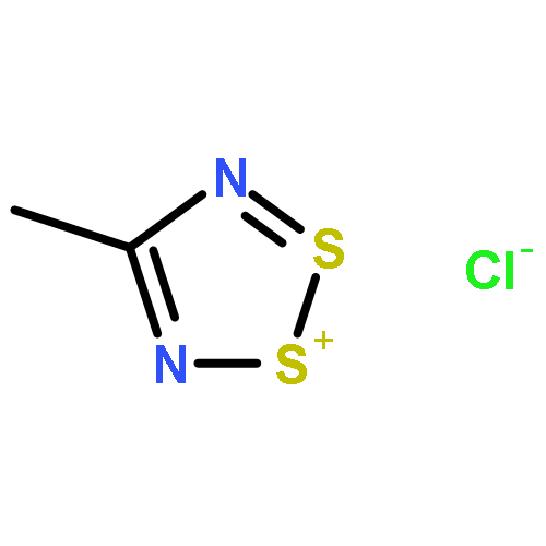 1,2,3,5-Dithiadiazol-1-ium, 4-methyl-, chloride