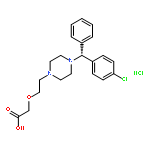 Acetic acid,[2-[4-[(R)-(4-chlorophenyl)phenylmethyl]-1-piperazinyl]ethoxy]-,monohydrochloride