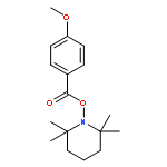 Piperidine, 1-[(4-methoxybenzoyl)oxy]-2,2,6,6-tetramethyl-