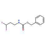 Carbamic acid, (3,3-diiodopropyl)-, phenylmethyl ester