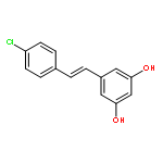 1,3-Benzenediol, 5-[(1E)-2-(4-chlorophenyl)ethenyl]-