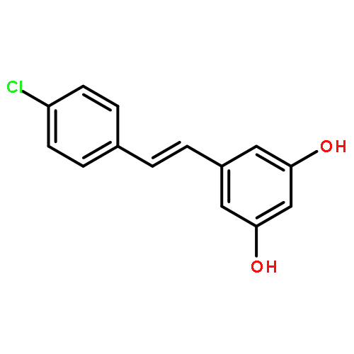 1,3-Benzenediol, 5-[(1E)-2-(4-chlorophenyl)ethenyl]-