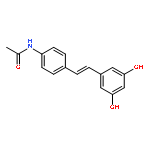 Acetamide, N-[4-[(1E)-2-(3,5-dihydroxyphenyl)ethenyl]phenyl]-