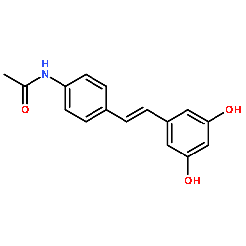 Acetamide, N-[4-[(1E)-2-(3,5-dihydroxyphenyl)ethenyl]phenyl]-