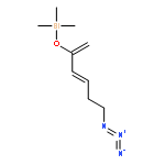 Silane, [[(2E)-5-azido-1-methylene-2-pentenyl]oxy]trimethyl-