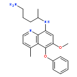 1,4-PENTANEDIAMINE, N4-(6-METHOXY-4-METHYL-5-PHENOXY-8-QUINOLINYL)-