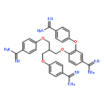 3-(4-CARBAMIMIDOYLPHENOXY)-4-[3-(4-CARBAMIMIDOYLPHENOXY)-2-[(4-CARBAMIMIDOYLPHENOXY)METHYL]PROPOXY]BENZENECARBOXIMIDAMIDE