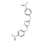 1,3,4-THIADIAZOLE, 2,5-BIS[(4-NITROPHENYL)THIO]-